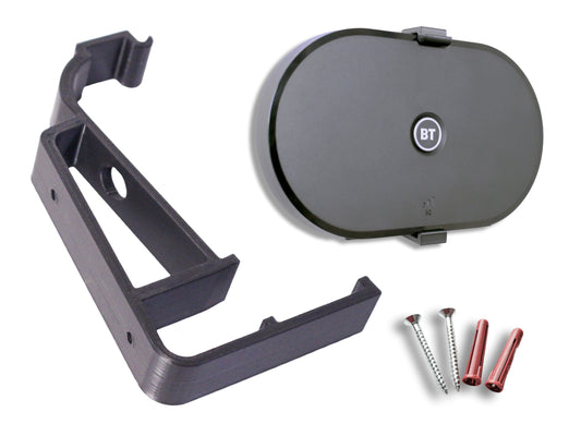 Decoralin EE BT Hybrid Connect Wall Mounting Bracket - Black - Decoralin