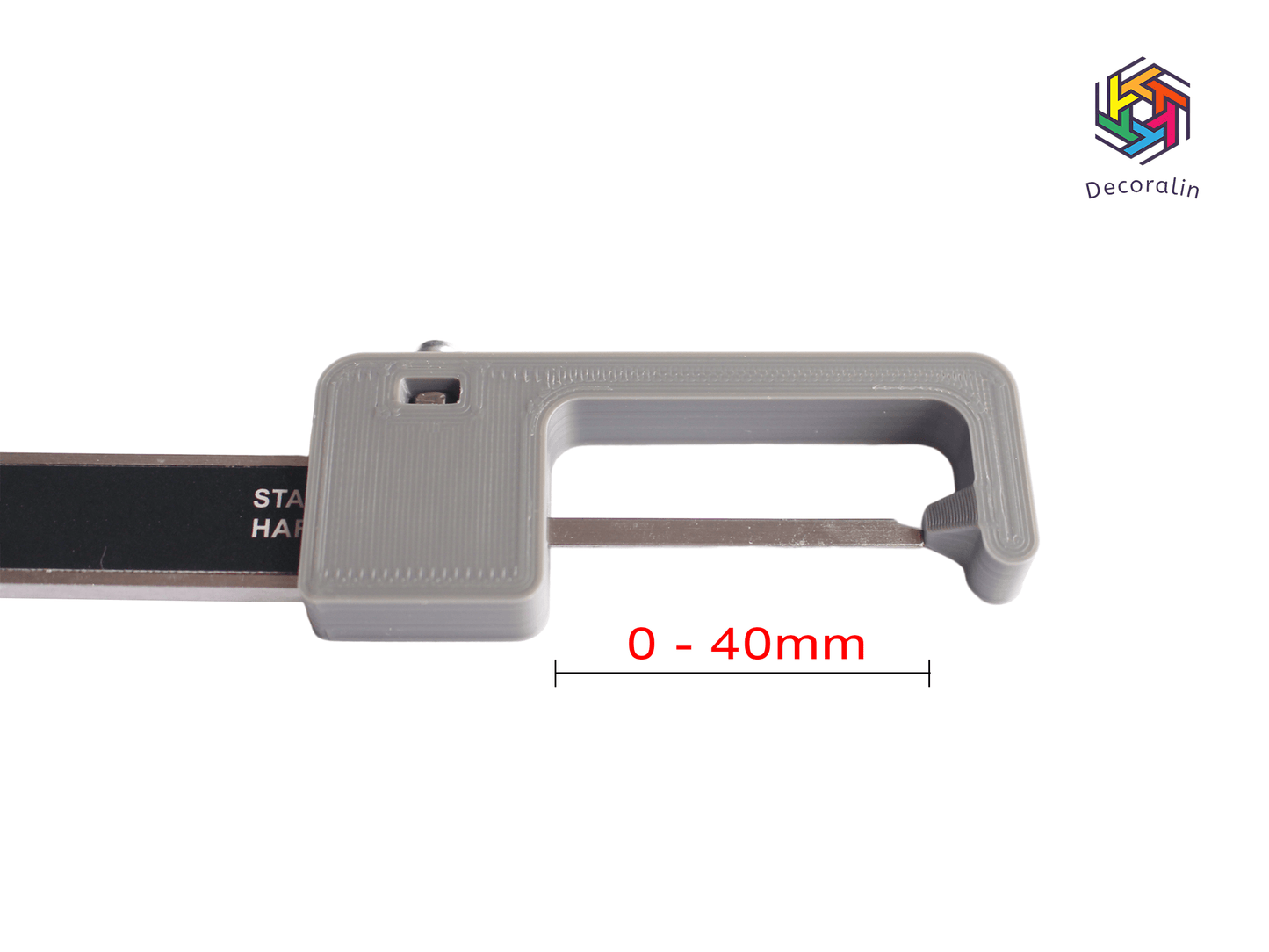 Brake Disc Thickness Measuring Tool Universal Adaptor for Vernier Calliper 0-40mm - Decoralin