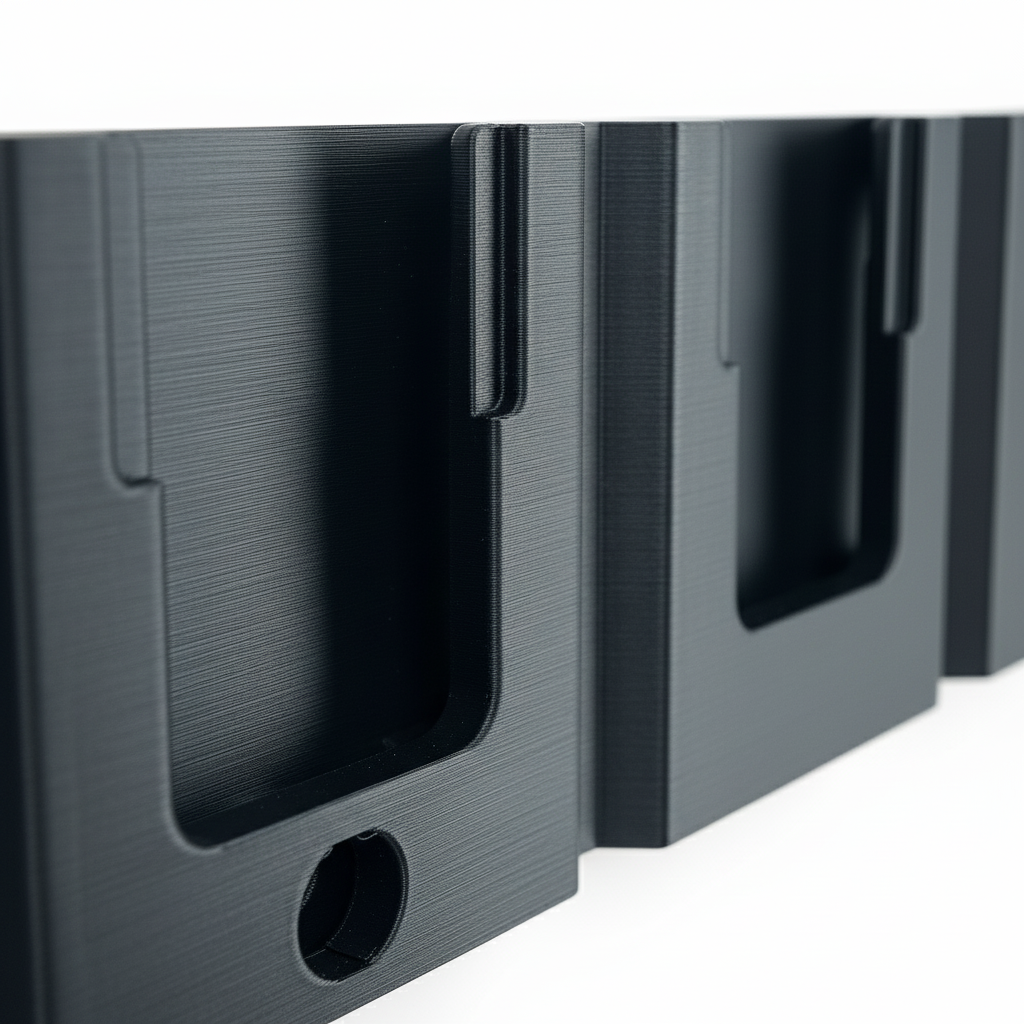 Decoralin Wall Mount Holder for DeWalt 18V Battery – Compatible with All XR & PowerStack Models – Holds 3 Batteries – Includes Screws & Wall Plugs – Eco-Friendly PLA Plastic – Made in Europe