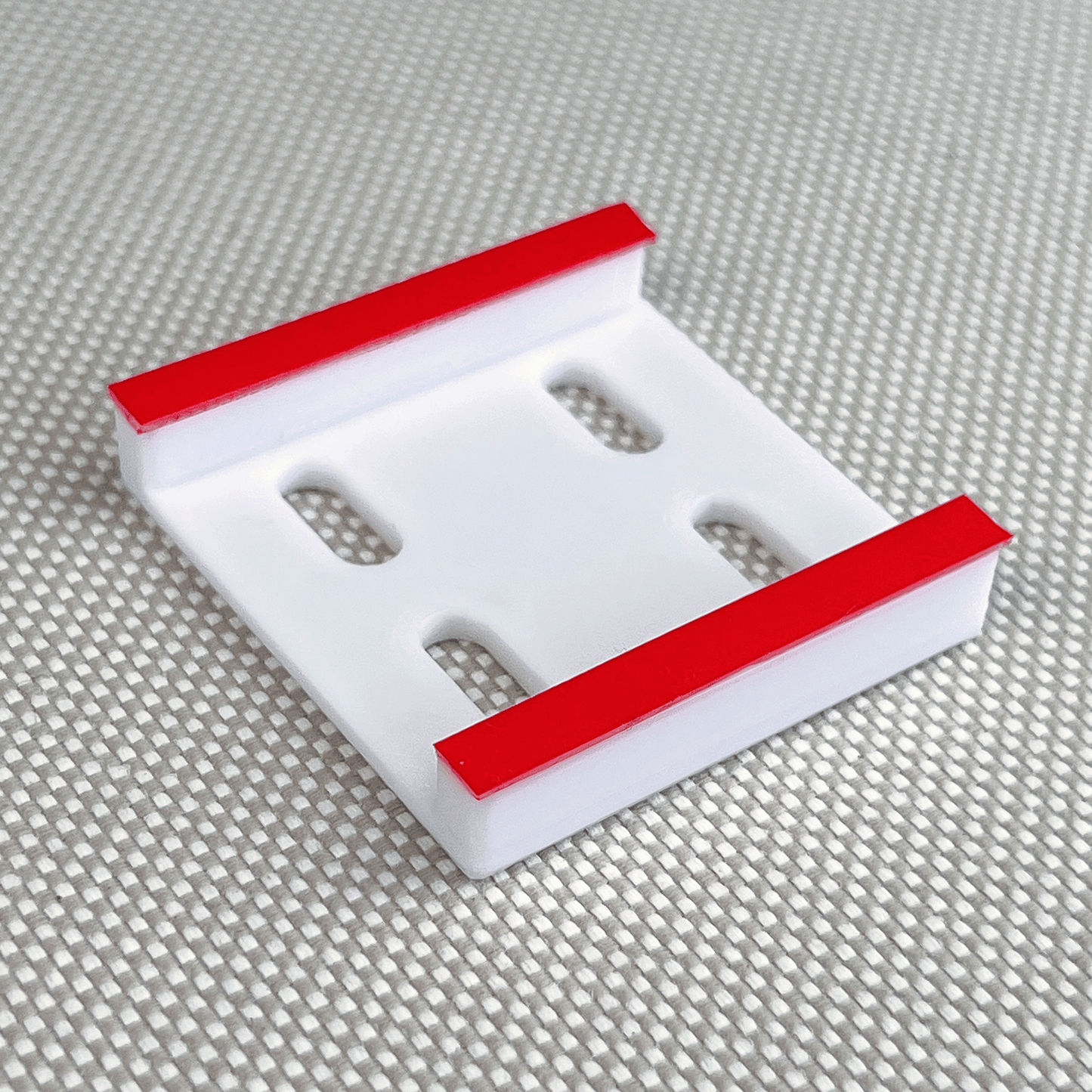 Decoralin Light Switch Safety Covers – White Plastic Caps for Double Switch Plates – Child, Elderly & Dementia Protection – Stick-On Guard – 2 Pack Covers 4 Switches
