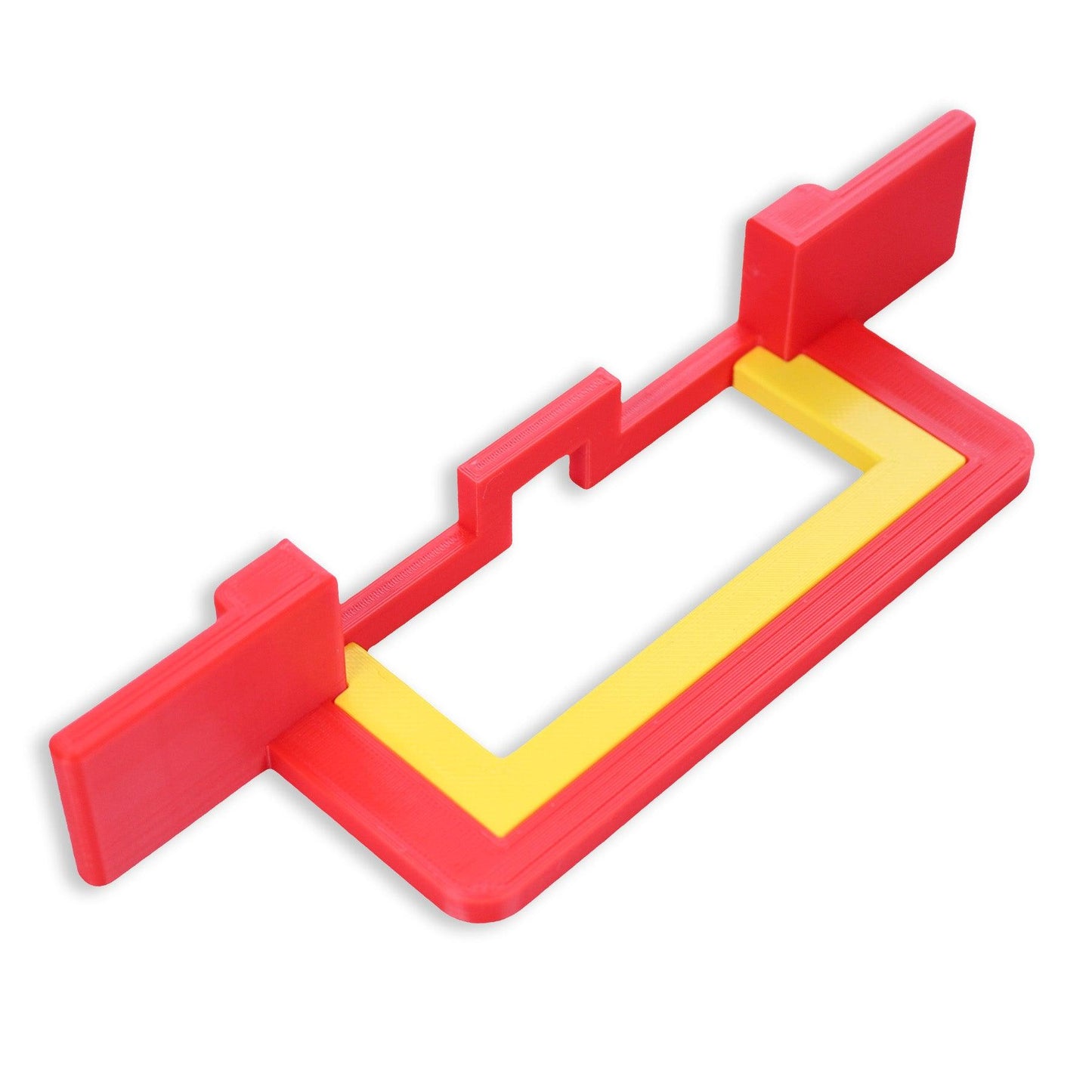 Decoralin Door Hinge Jig Router Template for 76mm & 102mm (3 and 4 inch) Hinges Ideal Tool for DIY and Woodworkers - Decoralin