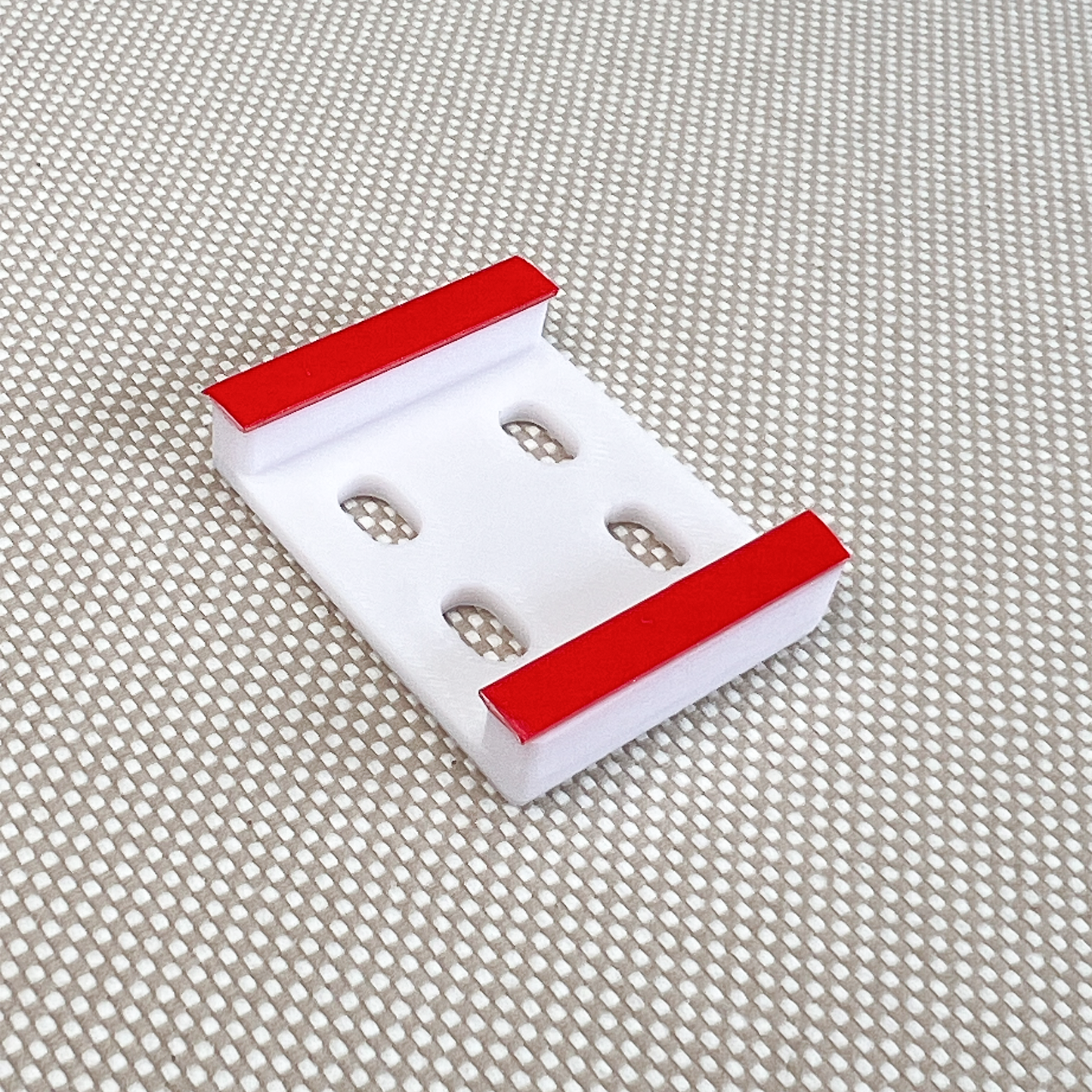Decoralin Socket Switch Covers – White Plastic Caps for Double Wall Socket Plates – Child & Elderly Safety Guard – Stick-On Protection – 2 Pack