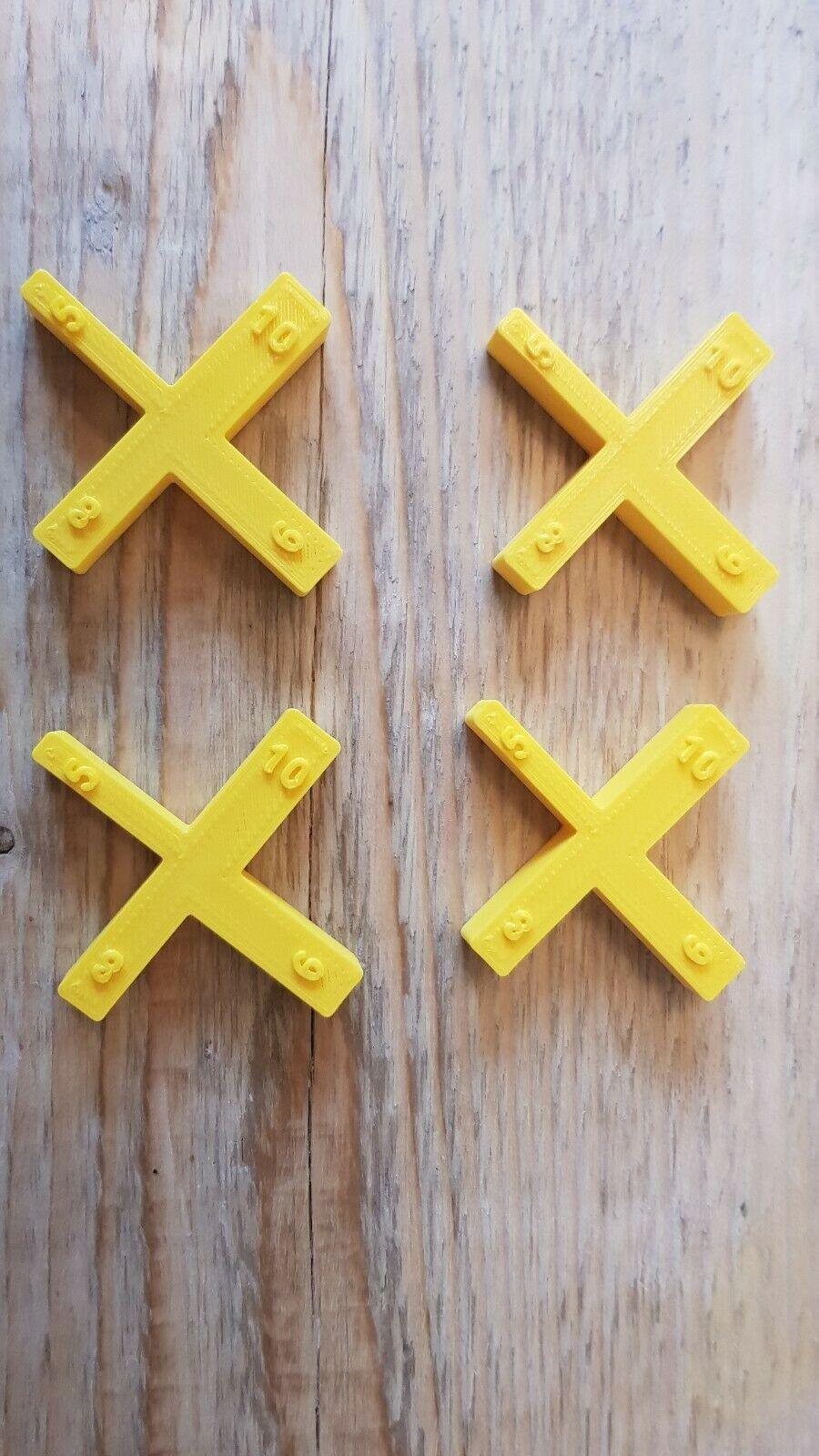 Decking Spacers Multi-Size 5mm, 6mm, 8mm, 10mm, Pack of 4 - Decoralin