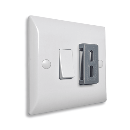 Light Switch Cover Guard Caps Grey