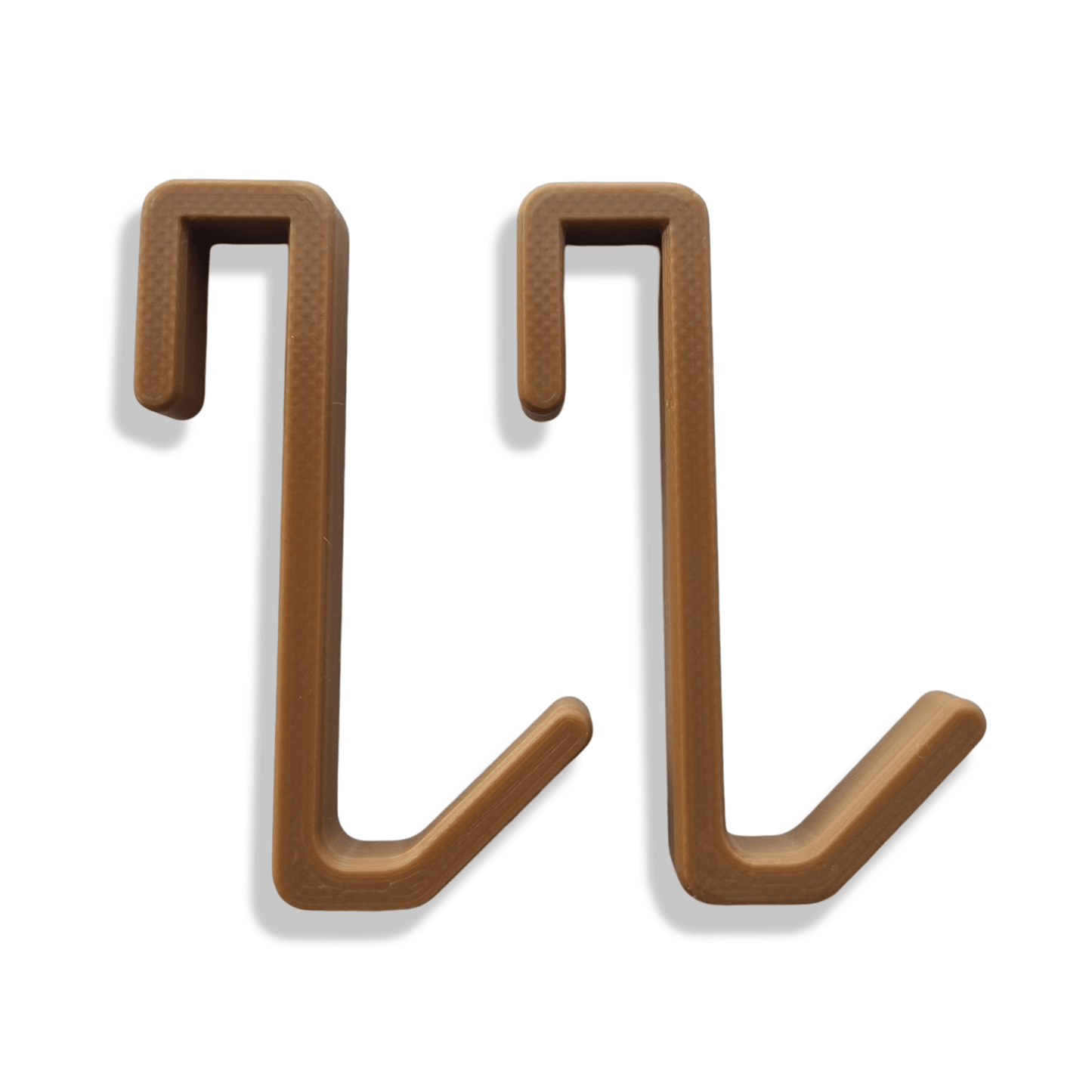 Shower Glass Door Hooks Bathroom Plastic Towel Robe Holder Hangers Anti Scratch Pack of 2 - Decoralin