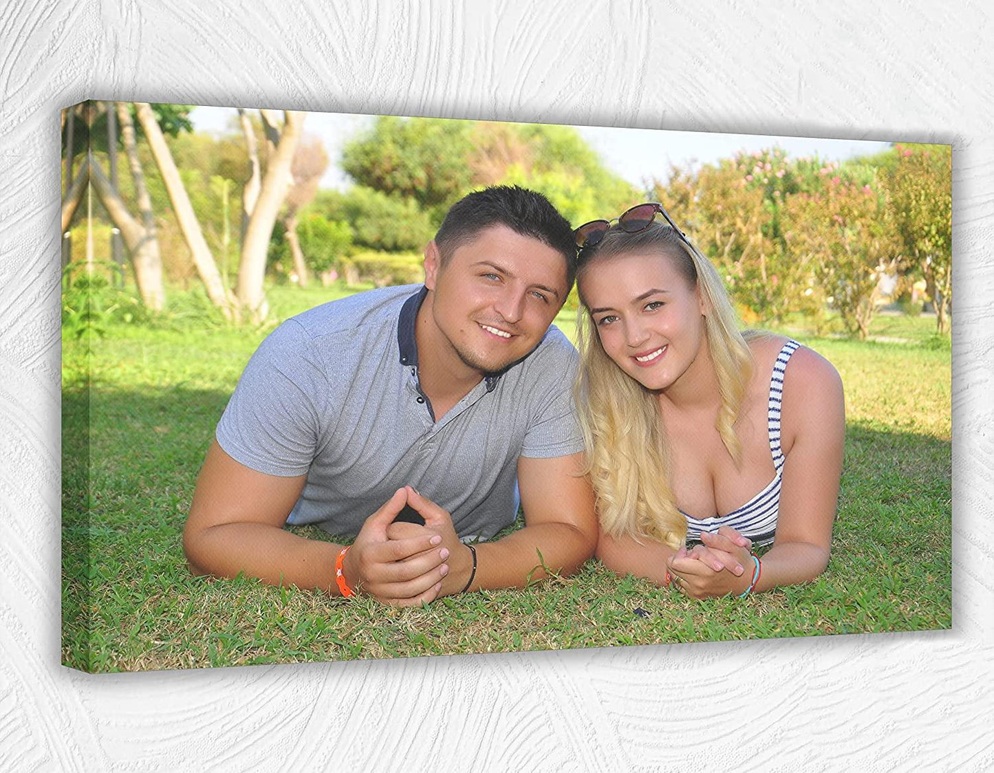 Personalised Framed Canvas Custom Print Your Picture On Canvas Wall Art Ready to Hang - Decoralin