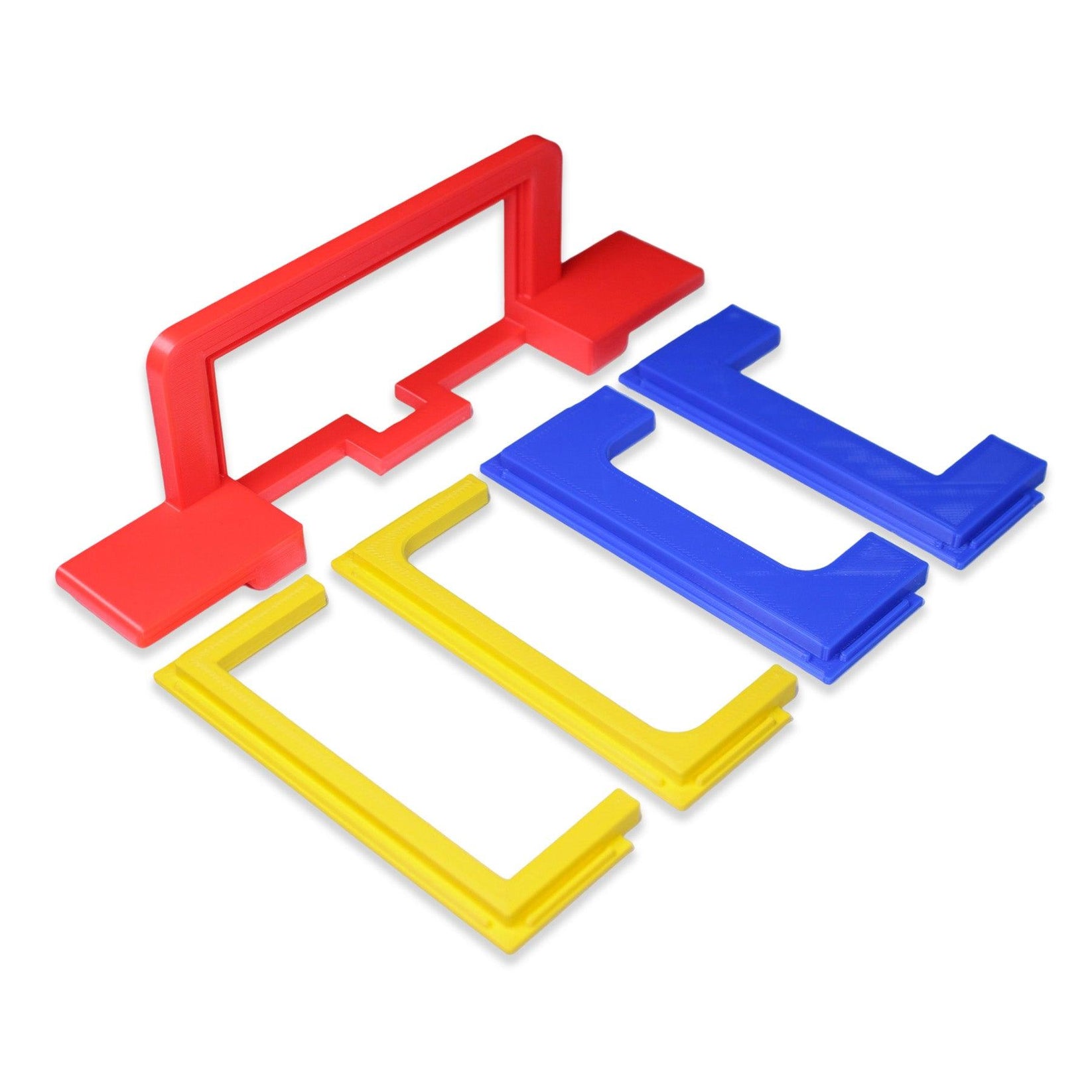 Decoralin Door Hinge Jig Router Template for 76mm & 102mm (3 and 4 inc