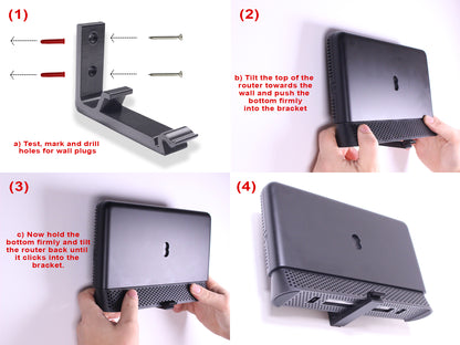 EE BT Smart Hub 2 Wall Mounting Bracket for Model SH20A - Decoralin