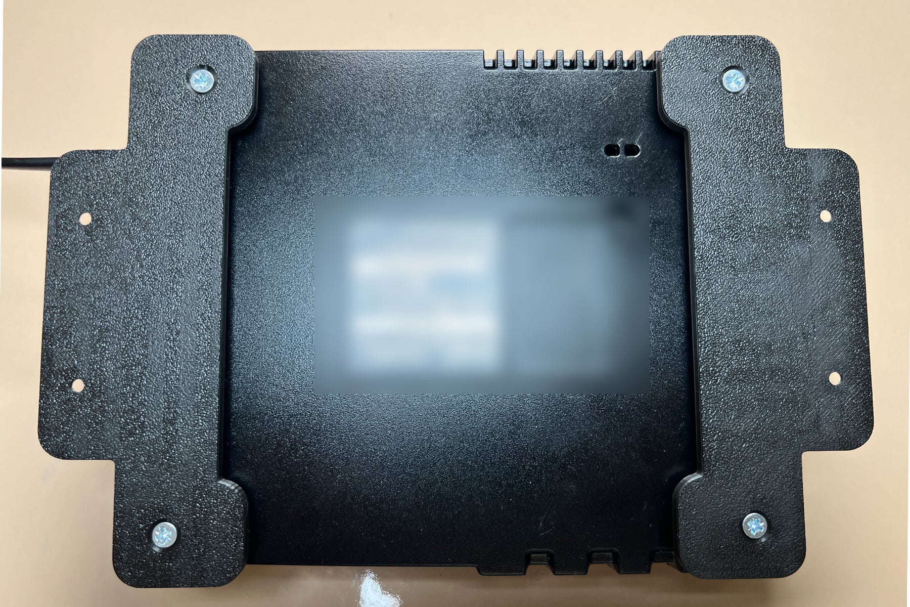 Decoralin Wall Mount for Makita DC18RC Charger – Black Plastic Bracket – Secure Wall Installation with Screws & Plugs – Space-Saving, Durable, Designed & Made in Europe - Decoralin