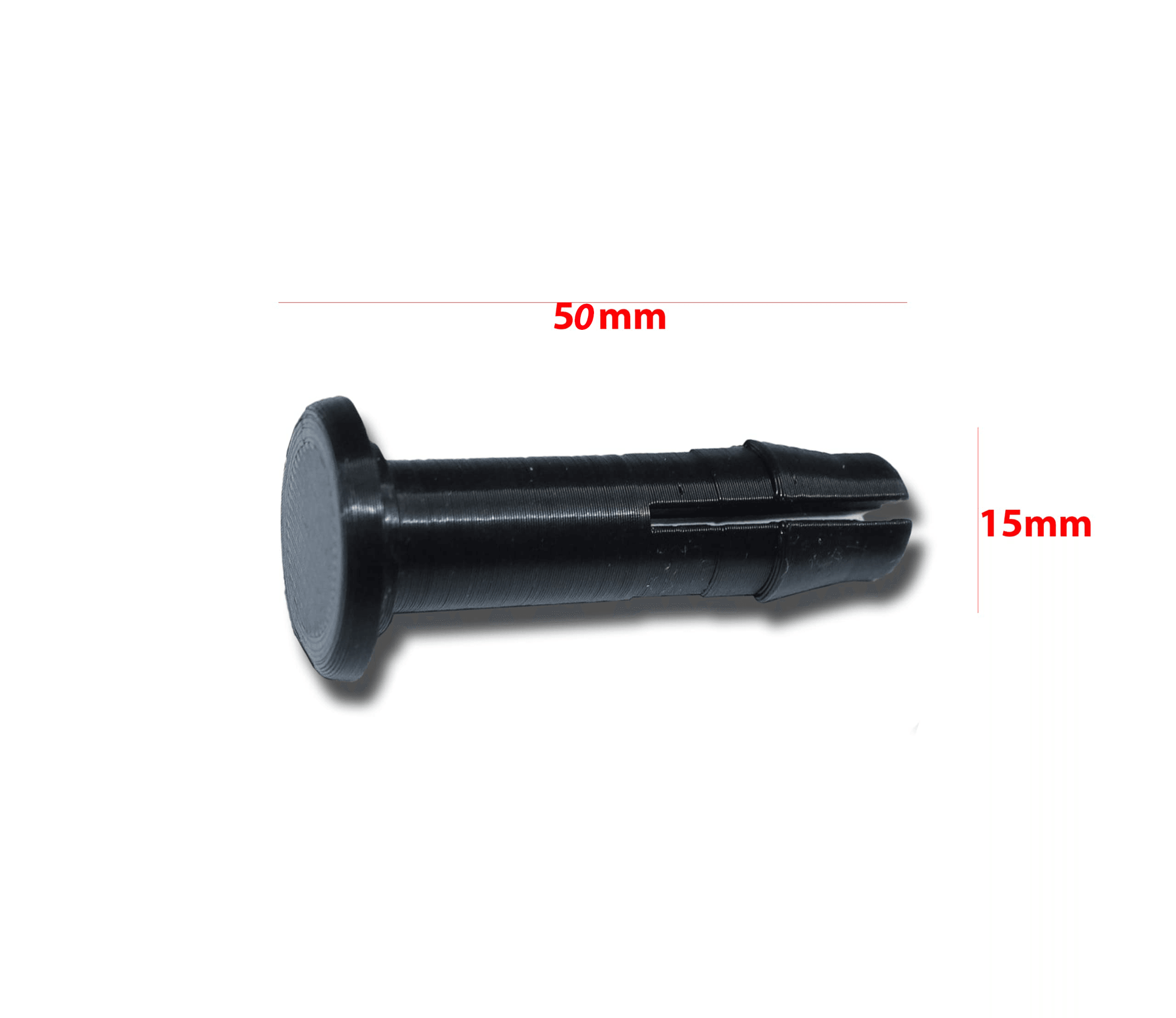 Wheelie Bin Lid Hinge Pin TAODAN 10PCS 65x32mm Black
